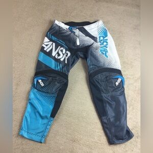 ANSR Youth motorcycle Racing pants size Y26 2017 syncron pants